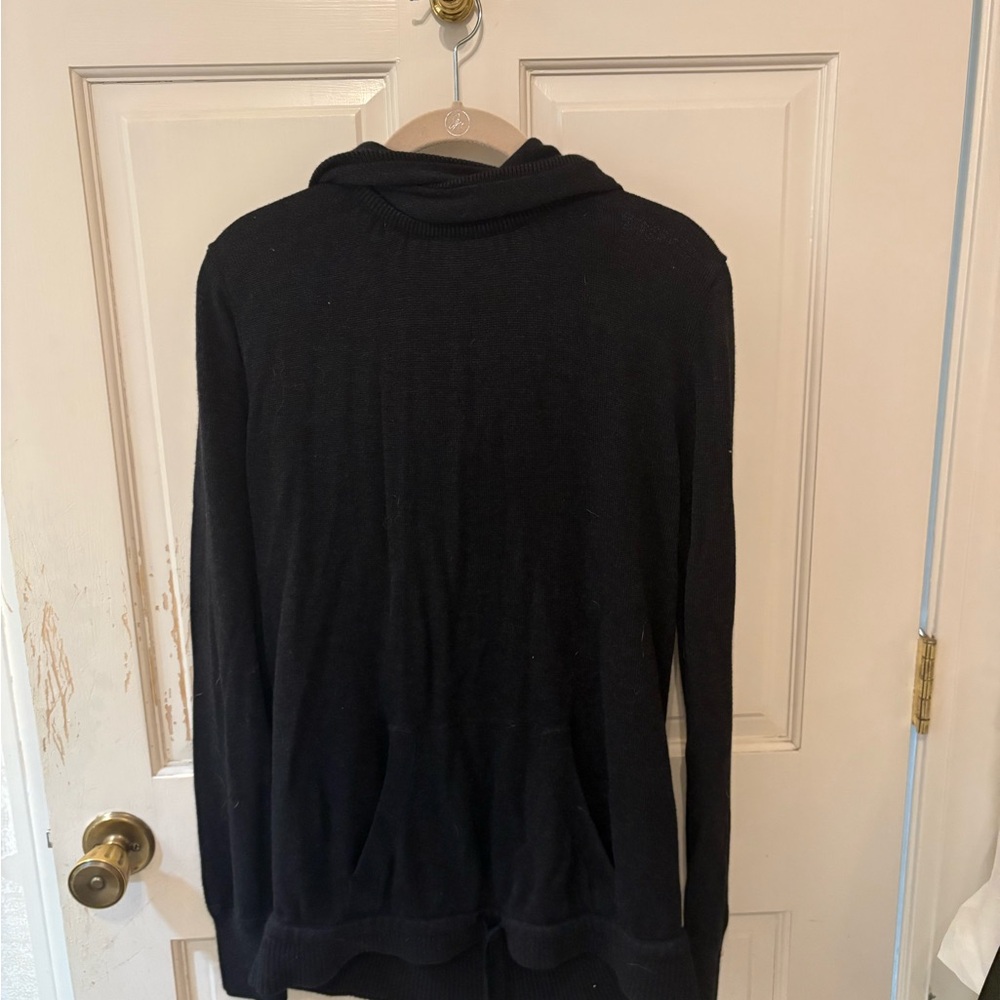 lululemon athletica Black Cowl Neck Sweater